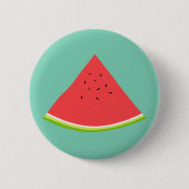 Juicy Watermelon Slice Button (Vorderseite)