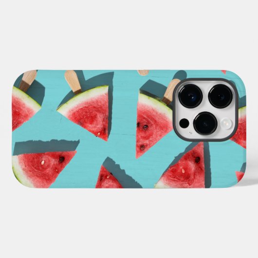 Juicy Watermelon Slices in the Sun Case-Mate iPhone Hülle (Rückseite (Horizontal))