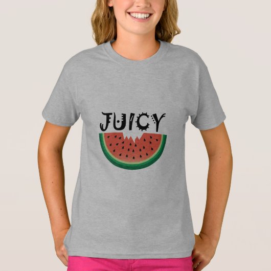 Juicy Watermelon - T - Shirt für Mädchen (Vorderseite)