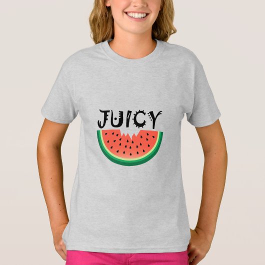 Juicy Watermelon - T - Shirt für Mädchen (Vorderseite)