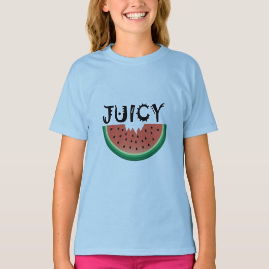 Juicy Watermelon - T - Shirt für Mädchen (Vorderseite)