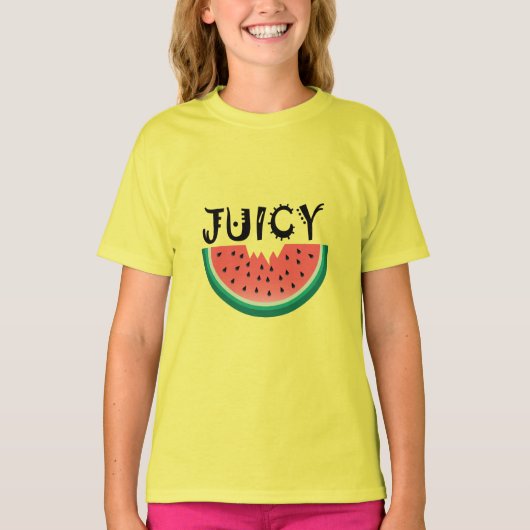 Juicy Watermelon - T - Shirt für Mädchen (Vorderseite)