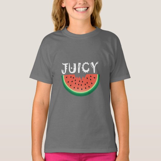 Juicy Watermelon - T - Shirt für Mädchen (Vorderseite)