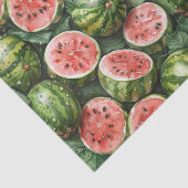 Juicy Watermelons Tissue Paper Seidenpapier (Detail)
