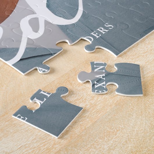 Juied Script with Name Foto Puzzle (Seite)
