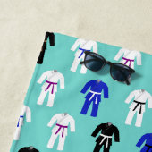 Jujitsu Jiu Jitsu BJJ Personalisiert Strandtuch (Beispiel)