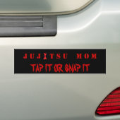 JUJITSU-MAMA STECHEN ES AN ODER REISSEN ES AUTOAUFKLEBER (Auf Auto)