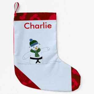 Jujitsu Snowman Kleiner Weihnachtsstrumpf