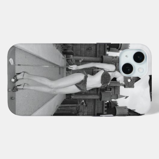 JuJu Rose Miniatur Golf Case-Mate iPhone Hülle (Rückseite (Horizontal))