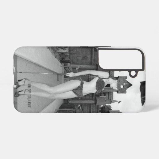 JuJu Rose Miniatur Golf Samsung Galaxy Hülle (Rückseite (Horizontal))