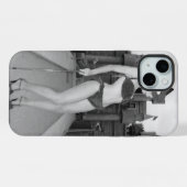JuJu Rose Minigolf iPhone Hülle (Rückseite (Horizontal))