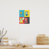 Jujutsu Kaisen Anime Doors tanzen Outro Poster (Küche)