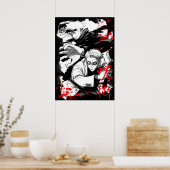 Jujutsu Kaisen Art 1 Poster (Küche)