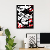 Jujutsu Kaisen Art 1 Poster (Heimbüro)