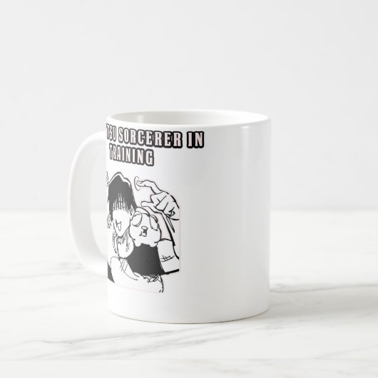 Jujutsu-Zauberer Kaffeetasse (Vorderseite Links)