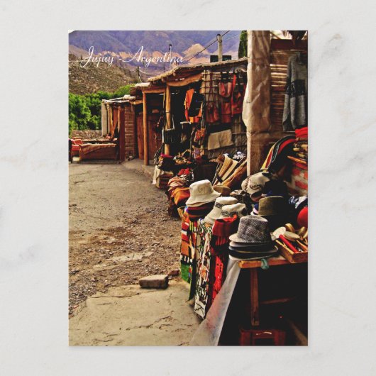 Jujuy - Argentinien Postkarte (Vorderseite)
