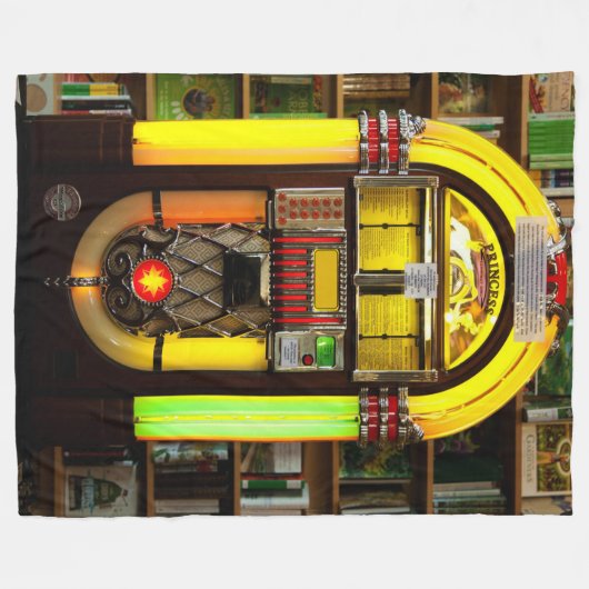 JUKE BOX FLEECEDECKE (Vorderseite (Horizontal))