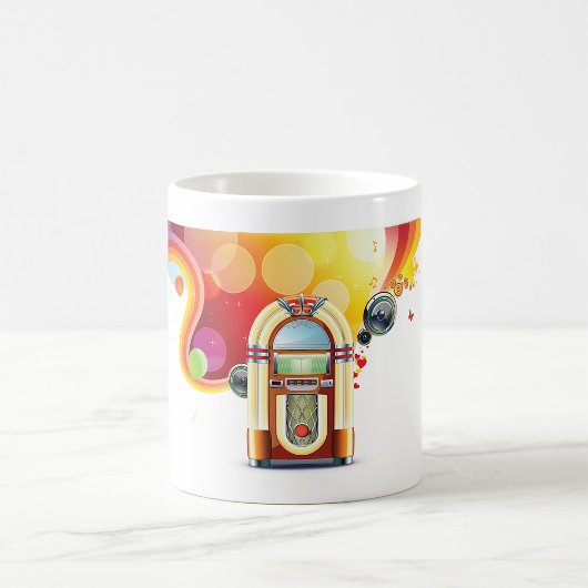 Juke Box Music Tasse