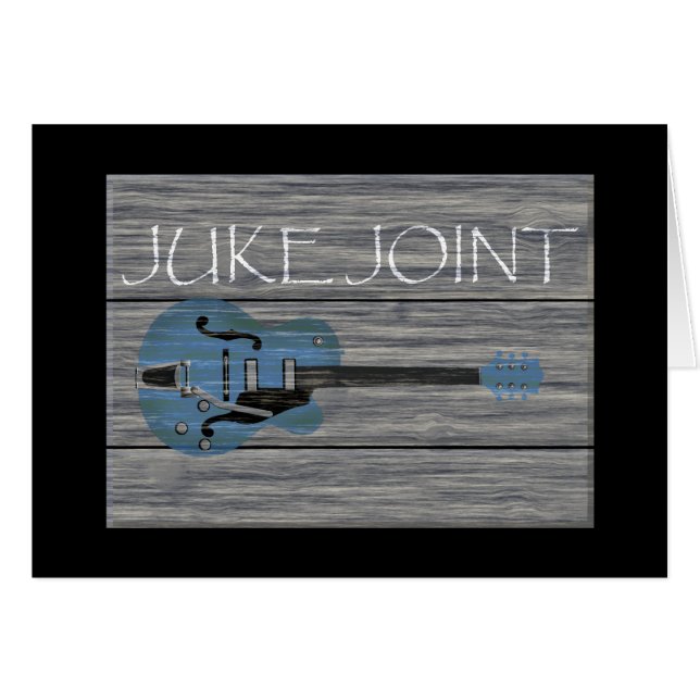 Juke Gelenk-Retro Zeichen (Vorderseite (Horizontal))