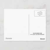 Juke Joint Retro Sign Postkarte (Rückseite)