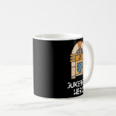 Jukebox-Held Vatertag Kaffeetasse (VorderseiteRechts)