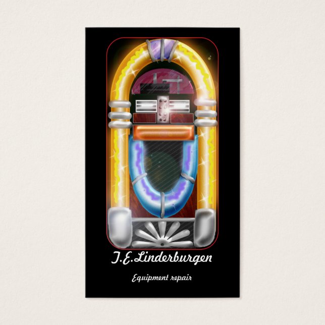 Jukebox im alten Stil (Vorderseite)