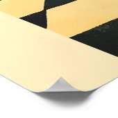 Jukebox Jive Valentine's Night Retro 50s Dance Poster (Ecke)