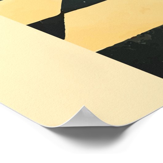 Jukebox Jive Valentine's Night Retro 50s Dance Poster (Ecke)