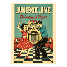 Jukebox Jive Valentinsnacht Retro 50er Jahre Tanz