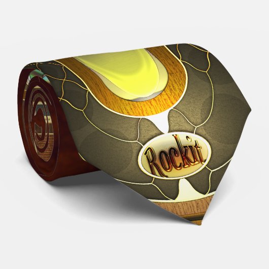 Jukebox-Krawatte Krawatte (Gerollt)