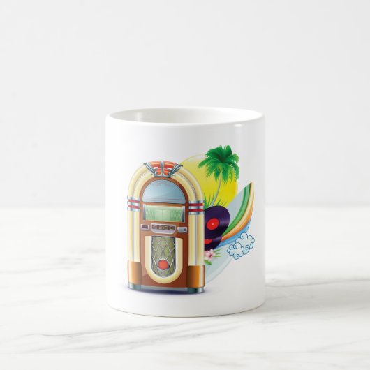 Jukebox Music Kaffeetasse (Mittel)