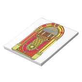 Jukebox Notizblock (Rotiert)