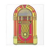 Jukebox Notizblock (Vorderseite)
