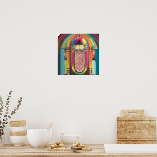 JukeBox Poster (Küche)