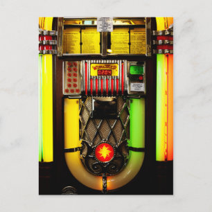 Jukebox Postkarte