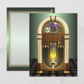 Jukebox-Postkarte Postkarte (Vorne/Hinten)