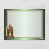Jukebox-Postkarte Postkarte (Rückseite)