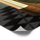 Jukebox Rockaholic Poster (Ecke)