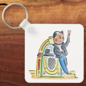 Jukebox Schlüsselanhänger (Vorderseite)