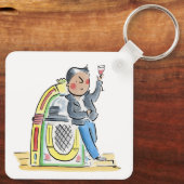 Jukebox Schlüsselanhänger (Rückseite)