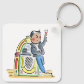Jukebox Schlüsselanhänger (Rückseite)