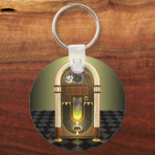 Jukebox-Schlüsselanhänger Schlüsselanhänger (Vorderseite)