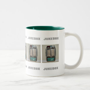 JUKEBOX-Tasse Zweifarbige Tasse