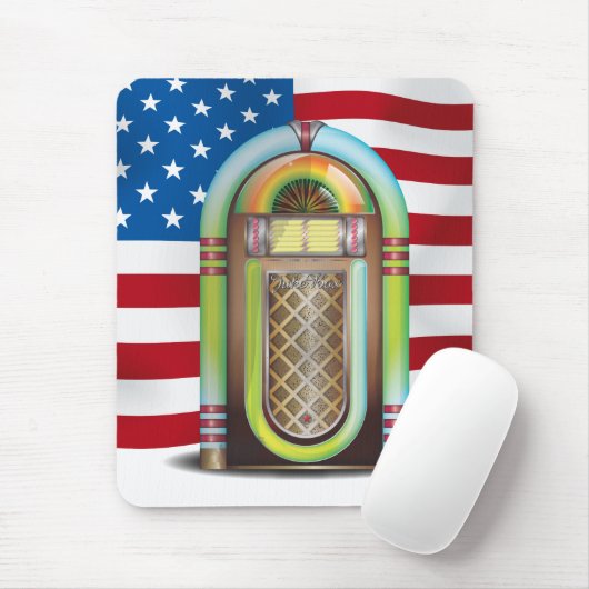 JukeBox USA Mousepad (Mit Mouse)