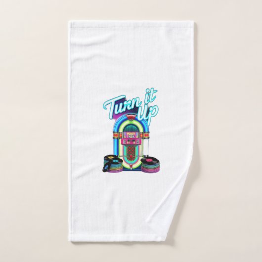 Jukeboxes Badhandtuch Set (Handtuch)