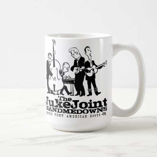 Jukejoint Handmedowns-Cartoon-Tasse Kaffeetasse (Rechts)