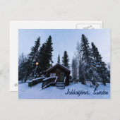 Jukkasjärvi Schweden Postcard Postkarte (Vorne/Hinten)