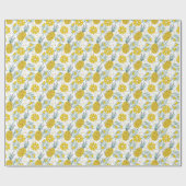 Juky Ananas: Vintages, helles Muster. Geschenkpapier (Flach)