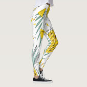 Juky Ananas: Vintages, helles Muster. Leggings (Rechts)