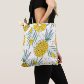 Juky Ananas: Vintages, helles Muster. Tasche (Von Nahem)